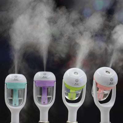 Mini Car Steam Humidifier Air Purifier