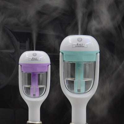 Mini Car Steam Humidifier Air Purifier