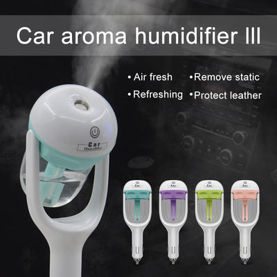 Mini Car Steam Humidifier Air Purifier