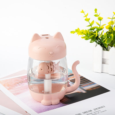 Ultrasonic Air Humidifier with Mini Fan