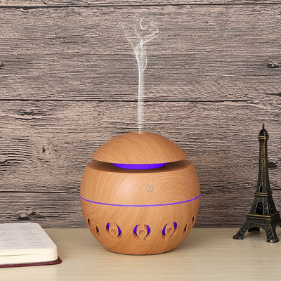 Aroma Essential Oil Diffuser with Wood