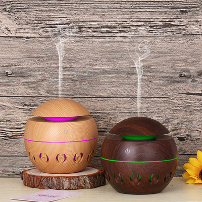 Aroma Essential Oil Diffuser with Wood