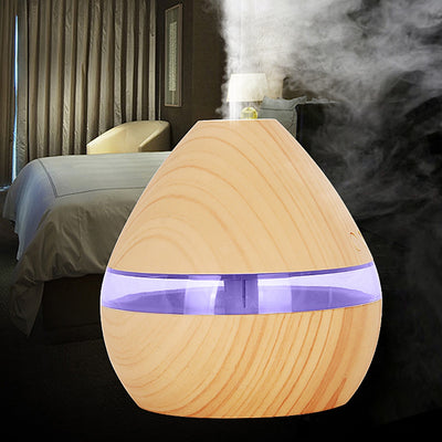 Aromatherapy Air Humidifier Wood Grain