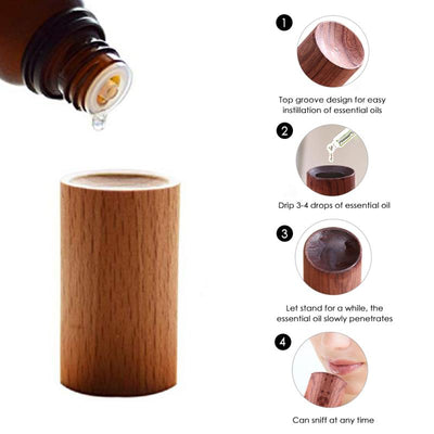 Wooden Oil Aromatherapy Diffuser Stress